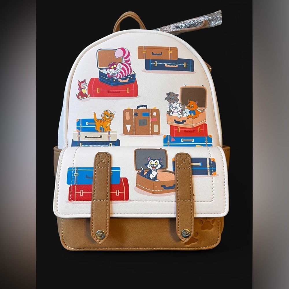Loungefly Disney Traveling Cats Mini
Backpack- EXCLUSIVE